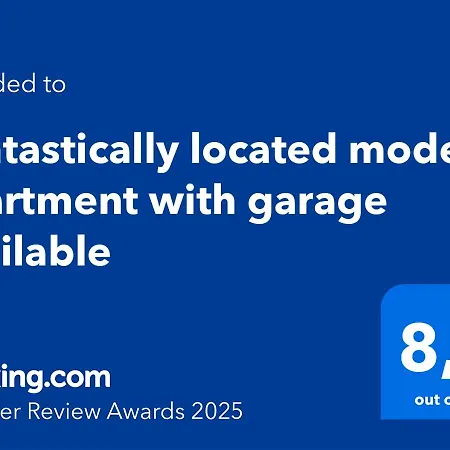 Fantastically Located Modern With Garage Available Apartamento Ostend